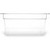 Carlisle 10222B07 8.7 Qt. 1/2 Size Capacity Clear Storplus Food Pan