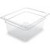 Carlisle 10222B07 8.7 Qt. 1/2 Size Capacity Clear Storplus Food Pan