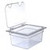Carlisle 10222B07 8.7 Qt. 1/2 Size Capacity Clear Storplus Food Pan