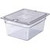 Carlisle 10222B07 8.7 Qt. 1/2 Size Capacity Clear Storplus Food Pan