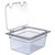 Carlisle 10222B07 8.7 Qt. 1/2 Size Capacity Clear Storplus Food Pan