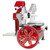 Berkel 300M-STD 12" Dia. Classic Berkel Red Stainless Steel and Aluminum Automatic Fly Wheel Slicer