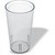 Carlisle 521607 16 Oz. Clear SAN Textured Stackable Tumbler
