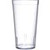 Carlisle 521607 16 Oz. Clear SAN Textured Stackable Tumbler