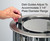 Lakeside 787 Adjust-a-Fit 9.75" Dia. Round Stainless Steel 3-Tube Open Heated Mobile Dish Dispenser