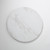 American Metalcraft MW171 17.25" Melamine White Marble Pattern Round Serving Board