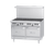 Garland U48-8SS 48" Gas U Series Restaurant Range - 256,000 BTU