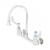 T&S Brass B-0350-04 Surgical Sink Mixing Faucet wall mount 8"