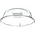 Dinex DXEC0907
 PolyCarbonate
 Clear
 Round
 Plate Cover
