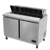 Asber APTS-48-12 48" W Two Door Sandwich or Salad Top Prep Table