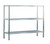 New Age 1048Tb T-Bar Series Shelving Unit 3-Tier 72"W 1000 Lbs. Shelf Capacity All Welded 1-1/2" Aluminum Tube Construction