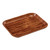 Cambro 57309 4.94" Rectangle Fiberglass Camtray - 12/Case