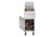 Vulcan 1GR35M-LP 35 Lbs. Stainless Steel Natural Gas Free-Standing Fryer - 90,000 BTU