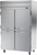 Beverage Air HRP2HC-1HS 52" W Two-Section Solid Door Reach-In Horizon Series Refrigerator