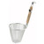 Winco MSH-5 5-3/4" Single Mesh Stainless Steel Strainer