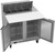 Beverage Air SPE36HC-08C 36" W Two-Section Two Door Sandwich Top Refrigerated Counter
