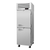 Turbo Air PRO-26-2H2-SG-PT(-L) 27 Cu. Ft. Stainless Steel One-Section Pass-Thru PRO Series Heated Cabinet - 208-230/115 Volts