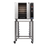 Moffat E32D5 + VH32 + SK32 Turbofan Single-Deck Electric Convection Oven with Stand and Ventless Hood
