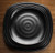 Winco WDM013-306
 Plastic
 Black
 Square
 Plate