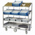 Lakeside B588 67.75" W Stainless Steel 14 Gauge 4 Shelves Soiled Dish Breakdown Cart
