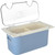 Carlisle CM10280Z07 1/3 Size PolyCarbonate Clear Coldmaster Ez Access Lid