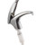 San Jamar P4000 Frontline Soft-Touch Pump Only 13" X 9" X 2-3/4" Metal Finish