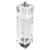 Winco WPMP-6 Clear Acrylic Pepper Mill/Salt Shaker 6"H