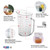 Cambro 200MCCW135 2 qt Polycarbonate Clear Camwear Measuring Cup