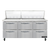 Continental Refrigerator SW72N30M-D 72" W Three-Section Six Drawer Mighty Top Sandwich Unit