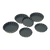Matfer Bourgeat
 332657
 3.5" x 0.63"
 Round
 Steel
 Exopan Tartlet Mold - 1 Pack