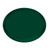 Cambro 2500119 19.25" Green Oval Serving Camtray - 6/Case