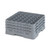 Cambro 36S738151 Camrack Glass Rack With (3) Soft Gray Extenders - 3 Cases