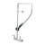 T&S Brass B-0131-Cr-B08C Easyinstall Pre-Rinse Unit