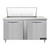 Continental Refrigerator D60N18M 60" W Two-Section Two Door Designer Line Mighty Top Sandwich Unit