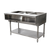 Advance Tabco WB-3G-LP-X 3 Pan Liquid Propane Water Bath Hot Food Table Open Base - 15,000 BTU