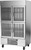 Beverage Air HBR44HC-1-HG 47" W Two-Section Glass Door Reach-In Horizon Series Refrigerator