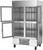 Beverage Air HBR44HC-1-HG 47" W Two-Section Glass Door Reach-In Horizon Series Refrigerator