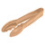 Cambro 6TGS133 6" Beige Lugano Tongs - 12/Case