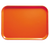 Cambro 1418220 14" Orange Rectangle Camtray - 12/Case
