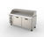 Randell 9272W-290 72" W Two-Section Two Door High Heat Refrigerated Mega-Top Sandwich Unit / Breading Table