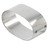 Matfer Bourgeat 376040 3"L x 1.75"W x 1.06"H Stainless Steel Oval Nonnette Ring - 1 Pack