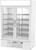 Beverage Air MMR49HC-1-W 52" W Two-Section Glass Door MarketMax Refrigerated Merchandiser