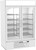 Beverage Air MMR49HC-1-W 52" W Two-Section Glass Door MarketMax Refrigerated Merchandiser