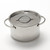 American Metalcraft MPL14 4.25" 14 Oz. Stainless Steel Round Mini Pot