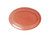 Tuxton CNH-096 Ceramic Cinnebar Oval Platter (2 Dozen Per Case)