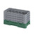 Cambro 17HS800119 Camrack Glass Rack With (4) Soft Gray Extenders - 2 Cases