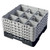Cambro 9S958110 Camrack Glass Rack With (5) Soft Gray Extenders - 2 Cases