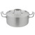 Vollrath 49411 9-1/2" Dia. Stainless Steel / Aluminum Miramar Display Cookware Casserole