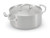 Vollrath 49411 9-1/2" Dia. Stainless Steel / Aluminum Miramar Display Cookware Casserole
