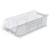 Metro Mb30286Cls Large Supply Bin Stacking 23-7/8"W x 11"D x 7"H Clear (4 Per Case)